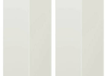 Donice ogrodowe 2 szt. białe trójkątne 40x345x70 cm stal WM-851160