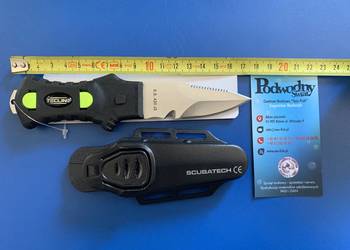 Nóż nurkowy Minirazor Alfa mały poręczny i sprawdzony.