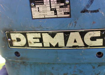 DEMAG PK 5N-F WCIĄGARKA WCIĄGNIK NA CZĘŚCI