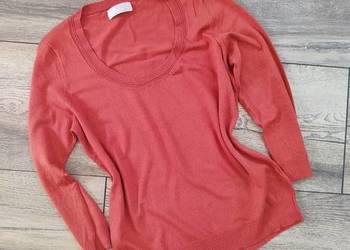 Pomarańczowy sweter Marks Spencer 38 Bluzka