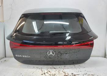 Mercedes EQA 250+ W243 KLAPA POKRYWA BAGAŻNIKA TYŁ KOMPLETNA CZARNY 696 