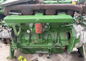 John Deere 6081HH001 Silnik Kompletny Słupek Blok Głowica Wał Korbowy