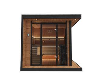 Sauna ogrodowa TUULI 250 x250 cm / DOSTAWA W CENIE