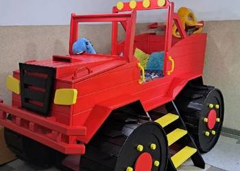 Łóżeczko łóżko drewniane monster truck Blaze RATY
