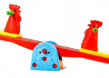 Huśtawka równoważnia kogut.