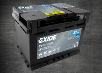 Akumulator Exide Premium 61Ah 600A PRAWY PLUS