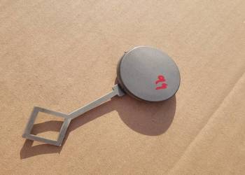 PEUGEOT 208 I   ZAŚLEPKA HAKA ZDERZAK PRZÓD 9673857277 // 99