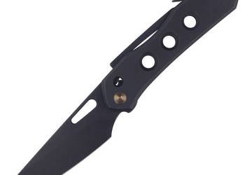 Nóż składany WE Knife Vision R Black Titanium, Black Stonewashed CPM 20CV…