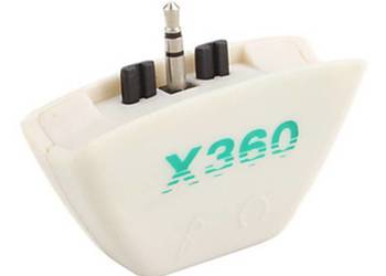 Adapter słuchawek słuchawki mikrofonu pad Xbox 360