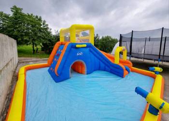 Duży dmuchany plac zabaw / basen Bestway Super Speedway Mega 53377 – zjeżdż