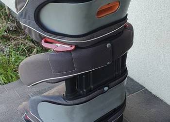 fotelik dla dziecka do samochodu szary, dobry stan