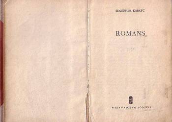 (8710) ROMANS – EUGENIUSZ KABATC