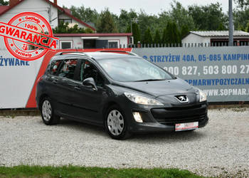 Peugeot 308 SW SW 1.6HDi 90KM 2010r. Klima Czujniki parkowania isofix I (2…