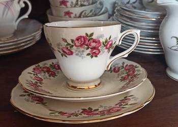 Filiżanka z talerzkiem deserowym, Sutherland Staffordshire E Filiżanka z talerzkiem deserowym, Sutherland Staffordshire E