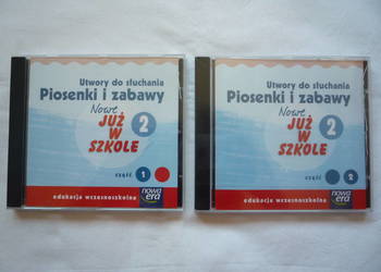 Nowe Już w szkole 2 cz 1/2 Płyta CD Piosenki Muzyka Nowa Era