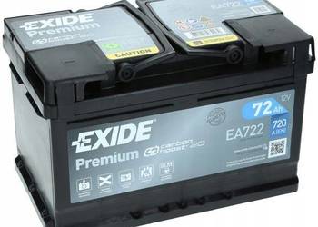 Akumulator Exide Premium 12V 72Ah 720A L3B P+ EA722