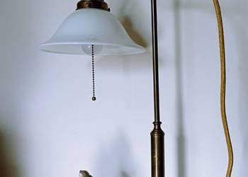 Stara mosiężna lampka nocna