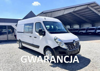 Renault Master L2H2 średniak 7 osobowy brygadówka doka 145KM pełna opcja