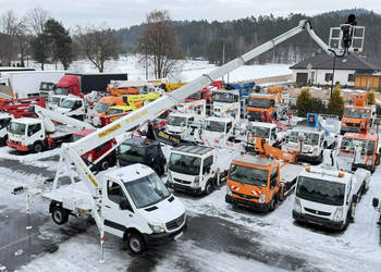 Mercedes Sprinter Podnośnik Koszowy 25m Palfinger P 250 BK Zwyżka Ruthmann…