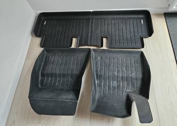 Dywaniki gumowe głębokie Tesla model 3 Niemieckie wysokie eleganckie