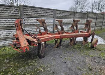 Pług 4 Skibowy Obrotowy NAUD Zabezpieczenia NON STOP sprężyn