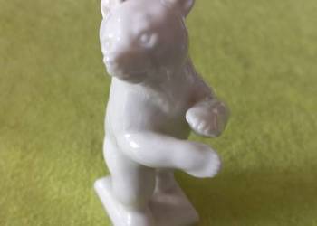 Figurka porcelanowa Niedźwiedź  G. Granget
