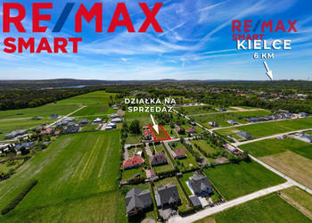 Działka budowlana 1302 m², media, szkoły, natura.