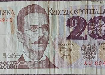 20 zł R. Traugutt Seria AU - 1.VI.1982 r.