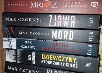 Max Czornyj kryminały, Mróz i inne, 8 książek