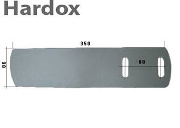Listwa tylna odkładni HARDOX 053387/P do pługa KVERNELAND
