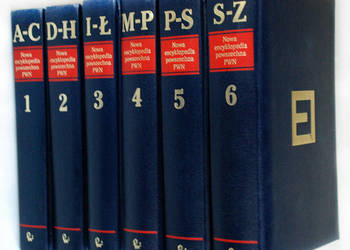 Nowa encyklopedia powszechna PWN 6 tomów