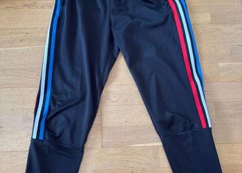 Spodnie dresowe Adidas Originals Parley kolorowe paski r. 170 14-15 lat XS