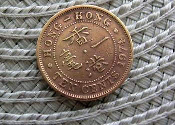 Hong Kong 10 Cent 1974r