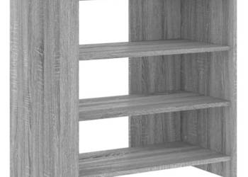Szafka szary dąb sonoma 735x35x75 cm materiał drewnopochodny WM-848393