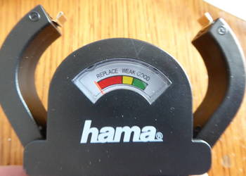 Nieużywany tester baterii 1,5V/9V HAMA