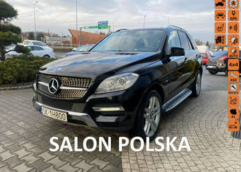 Mercedes ML 350 SALON POLSKA, 4-Matic, LED, podgrz + went fot, el. klapa, …