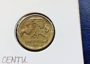 Stare monety 20 cent 1997 Litwa