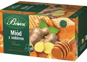 Bifix herbata zimowa 20t miód z imbirem miodowa cytryna pomarańcza 20t.