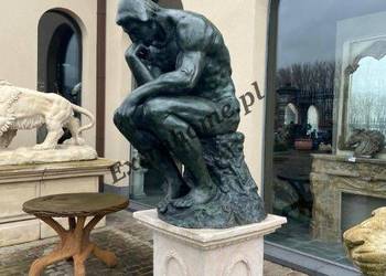 Myśliciel H185cm Rzeźba figura z brązu najbardziej znana na świecie