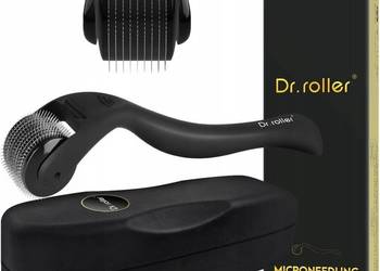 Derma Roller do stymulowania skóry włosów i brody 1,5 mm 540 tytanowe igły