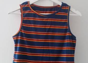 Crop top w paski idealny na lato wakacje