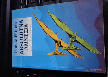 Absolutna amnezja - Izabela Filipiak - z AUTOGRAFEM AUTORKI