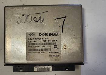 MAN TGA STEROWNIK KNORR 81258087003, 0486106012A
