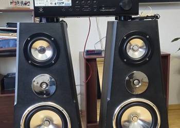 Amplituner Yamaha RX-V479 z kolumnami