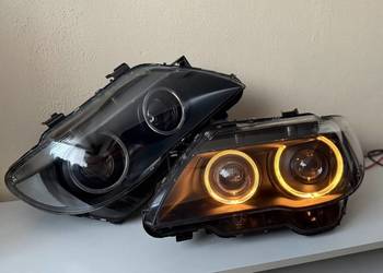 BMW E65/E66 LCI Xenon Lampy Reflektory FULL BLACK MAT | Regeneracja