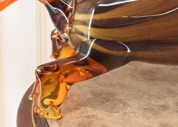 Szkło Murano Style - Byk z Wall Street Figura - Ogromna Figura 74cm