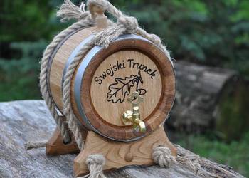 Beczka Dębowa 20 L 100% Szczelna , Leżakowanie alkoholi Bimber whisky wino