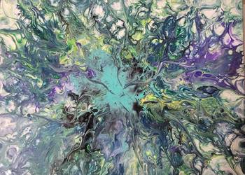 Obraz ręcznie malowany