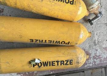 Butla stalowa na sprężona powietrzem, nurkowanie