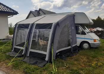 Kamper Ford Transit przedsionek, przyczepa, ponton GRATIS